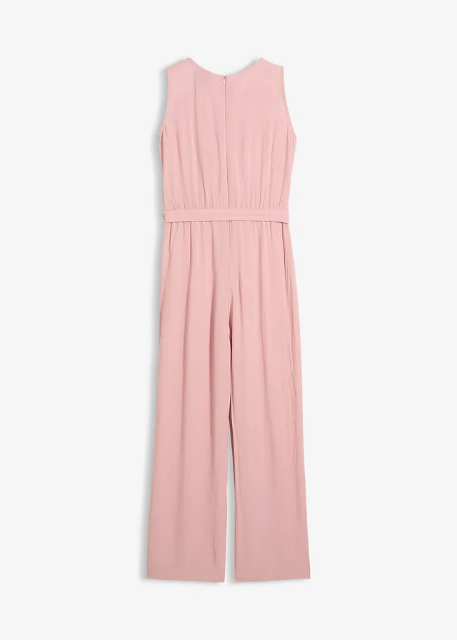 Jumpsuit van gestructureerde crinkle • asroze • product-page.page-title-suffix