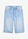 Džínové bermudy, Mid Waist, barva: středně modrý denim used