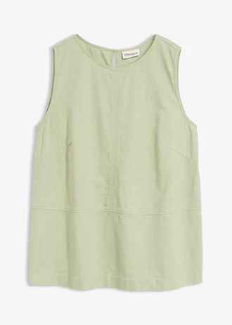 Top en lin et viscose