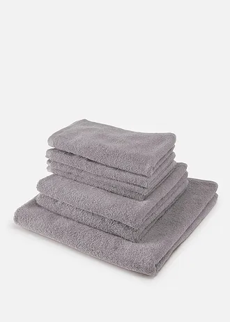 Handdoek van katoen • lichtgrijs • bonprix online shop