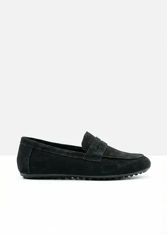 Loafers van suède