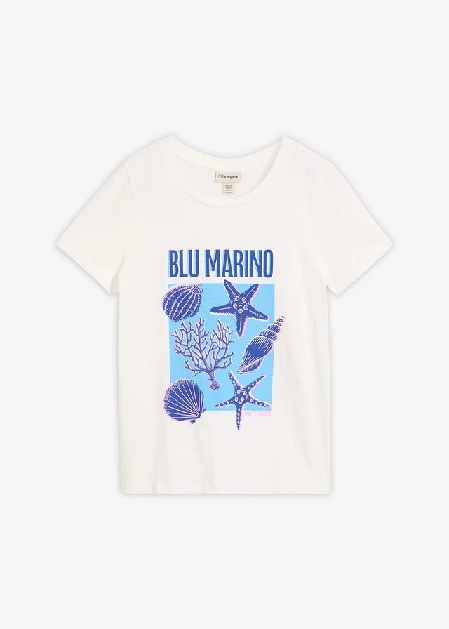 T-shirt z czystej bawełny organicznej