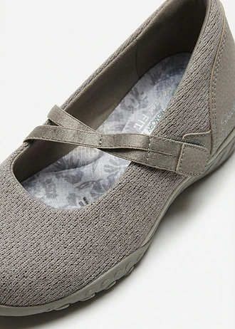 Ballerines Skechers à semelle souple • taupe • Boutique bonprix