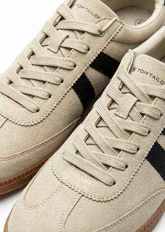 Sneakers van Tom Tailor in retro look • beige-zwart • bonprix online shop