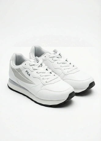 Sneakers Fila à empiècement mesh, Couleur: blanc