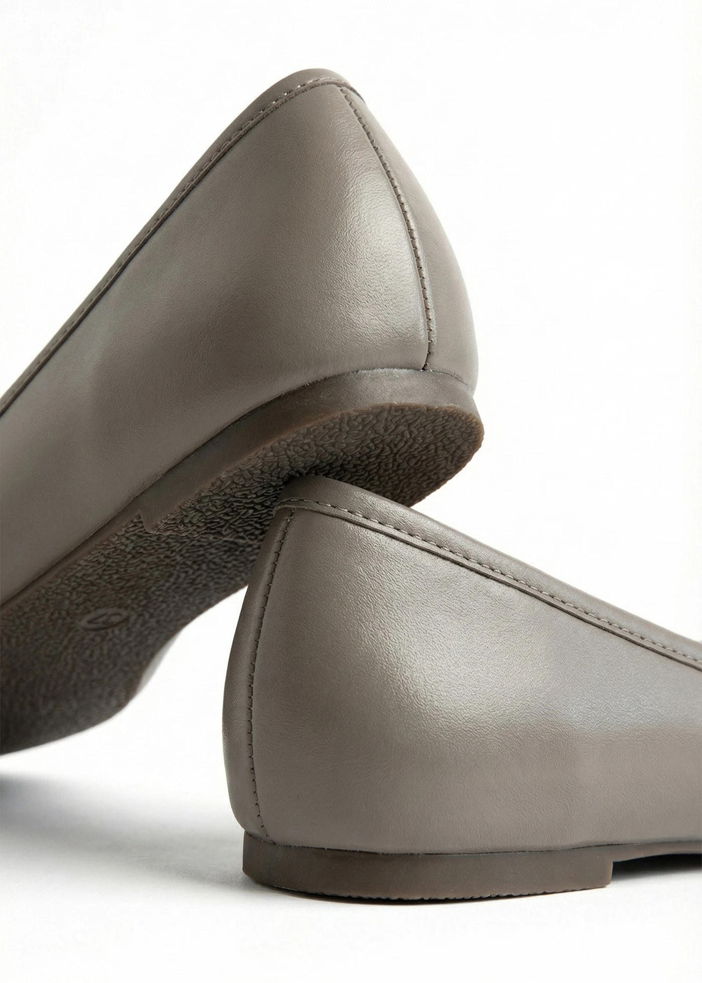 Ballerina's met strikje • taupe • bonprix online shop