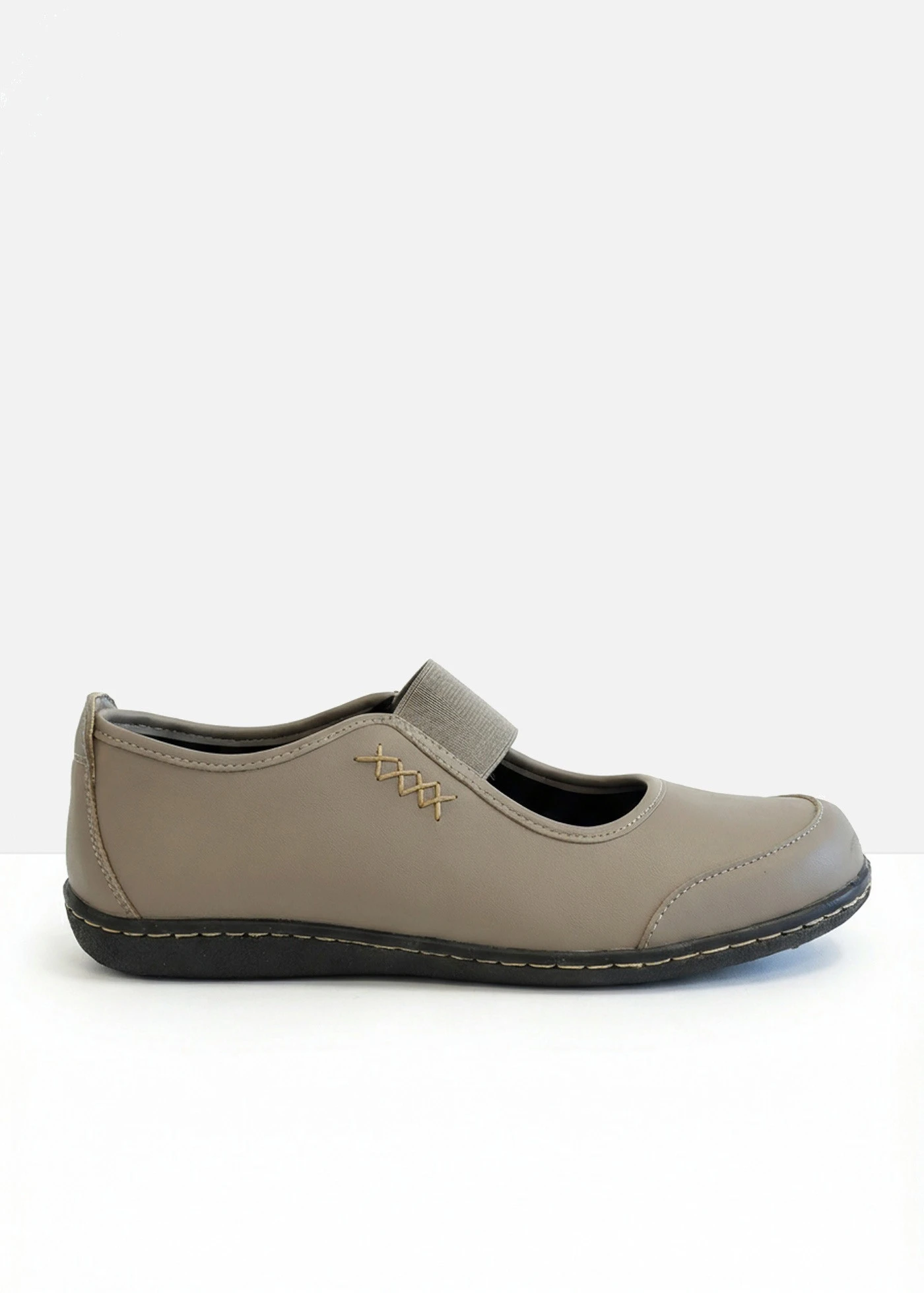 Ballerines à bride • taupe • Boutique bonprix