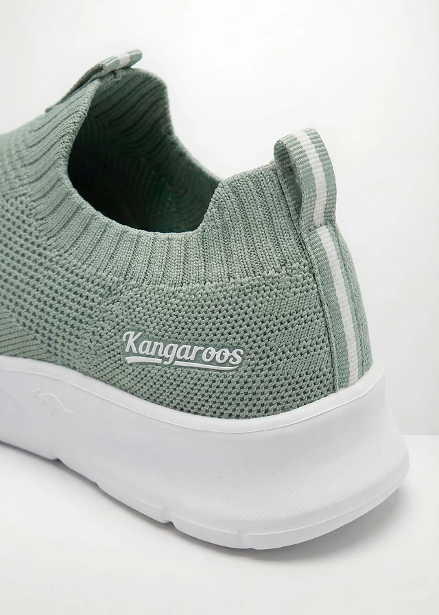Buty wsuwane Kangaroos, kolor: jasnozielony
