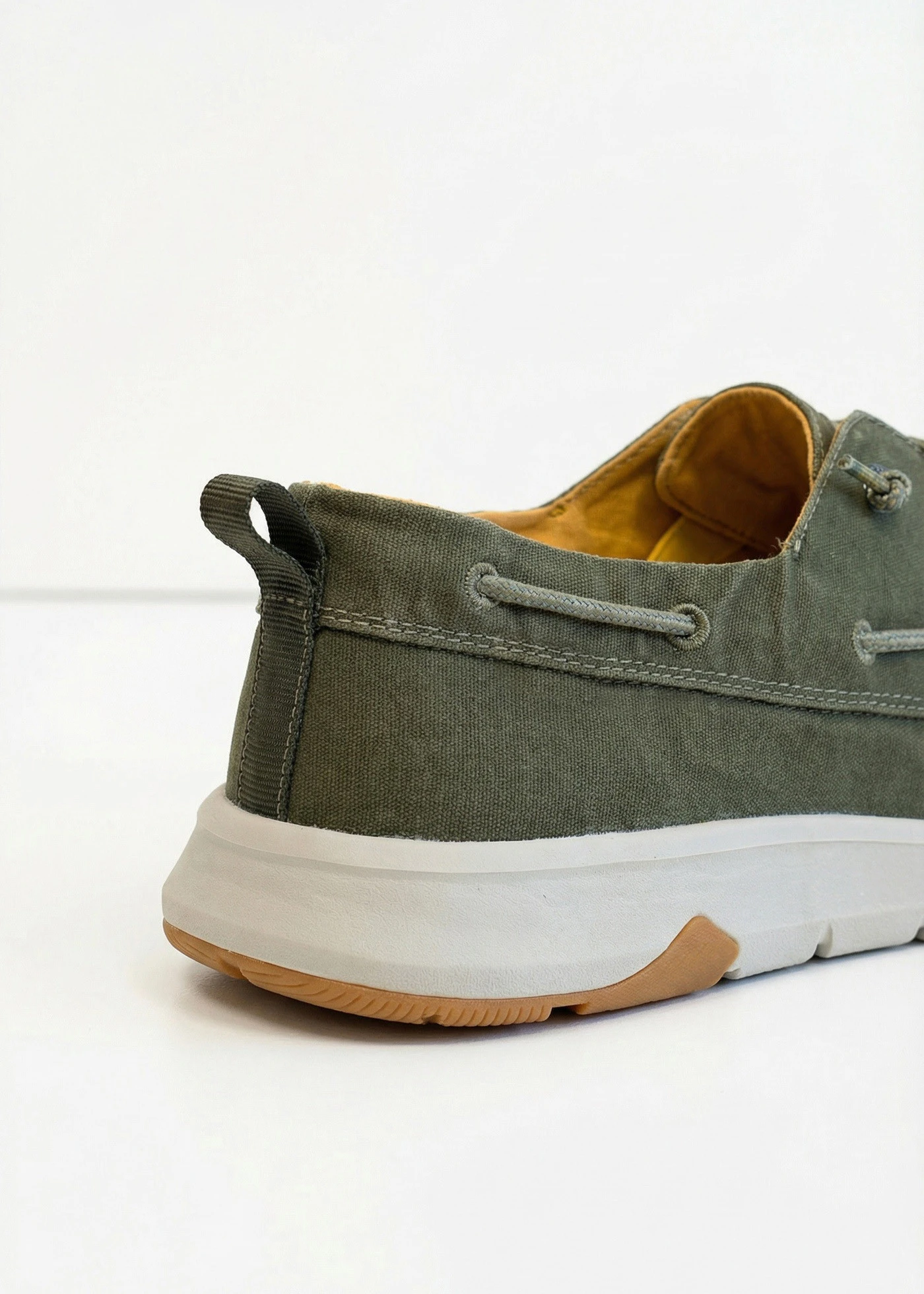 Camel Active instappers van katoenen canvas • kaki • bonprix online shop