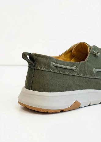 Pantofi casual Camel Active, din pânză din bumbac • kaki • magazin bonprix