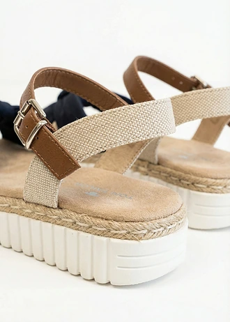 Tom Tailon sleehak sandaletten • donkerblauw • bonprix online shop