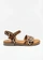 Mustang sandalen, Kleur: bruin luipaardprint