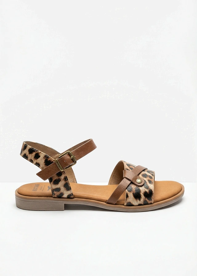 Sandales Mustang • marron léopard • Boutique bonprix