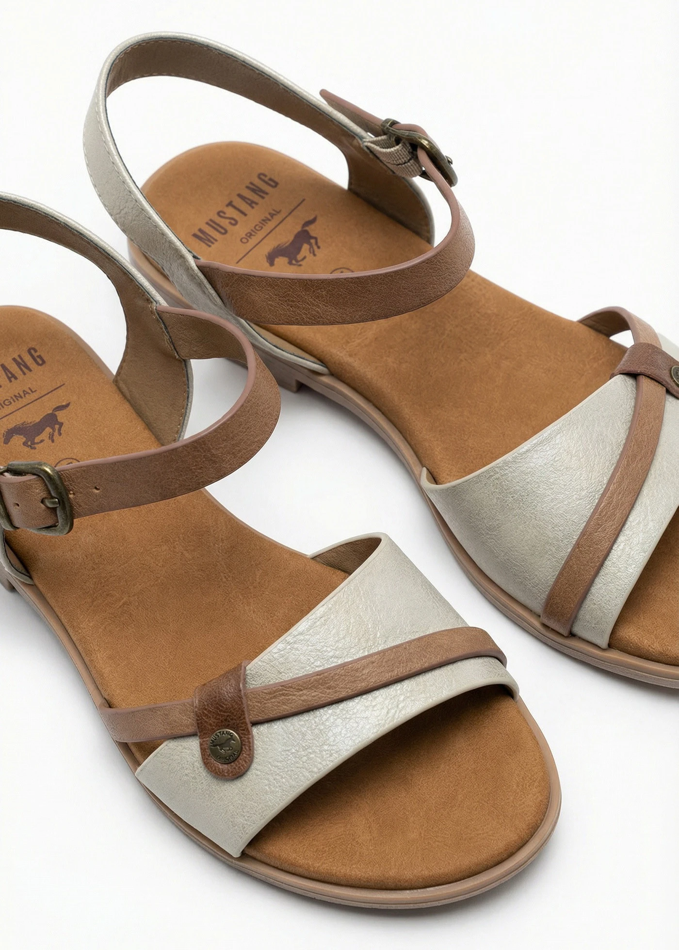 Mustang sandalen • beige • bonprix online shop