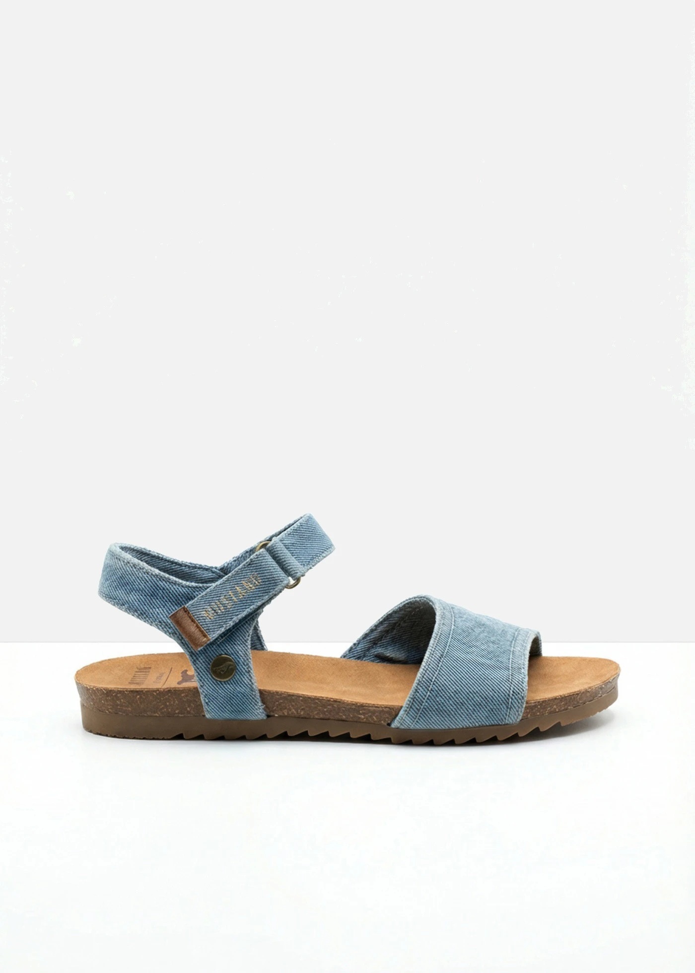 Sandales Mustang effet denim • bleu denim • Boutique bonprix