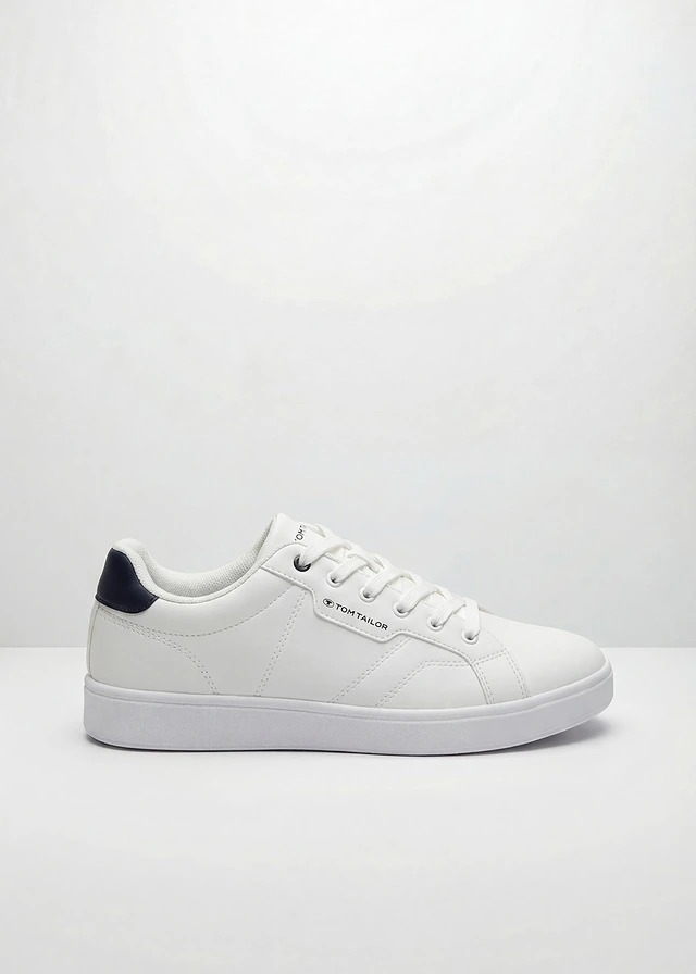 Pantofi sport Tom Tailor • alb • magazin bonprix