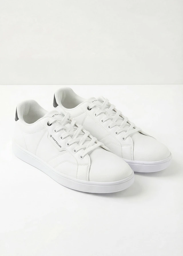 Sneakers van Tom Tailor, Kleur: wit