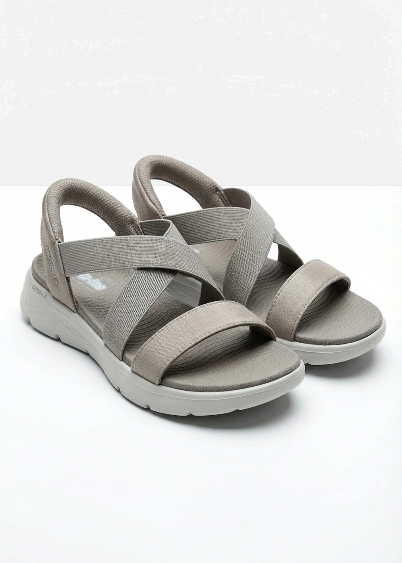 Sandály bez zapínání, Skechers • hnědošedá • bonprix obchod