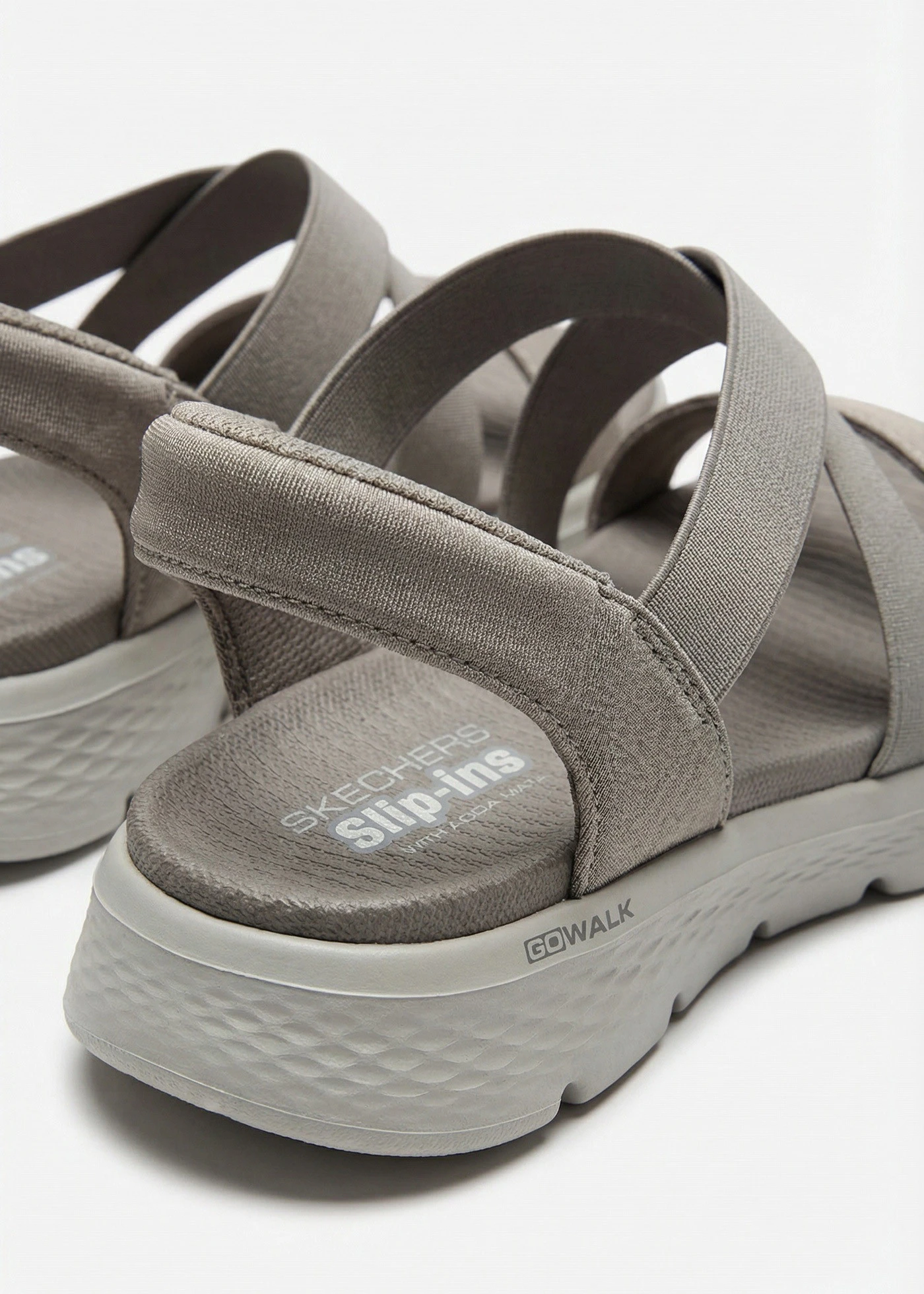 Sandály bez zapínání, Skechers • hnědošedá • bonprix obchod