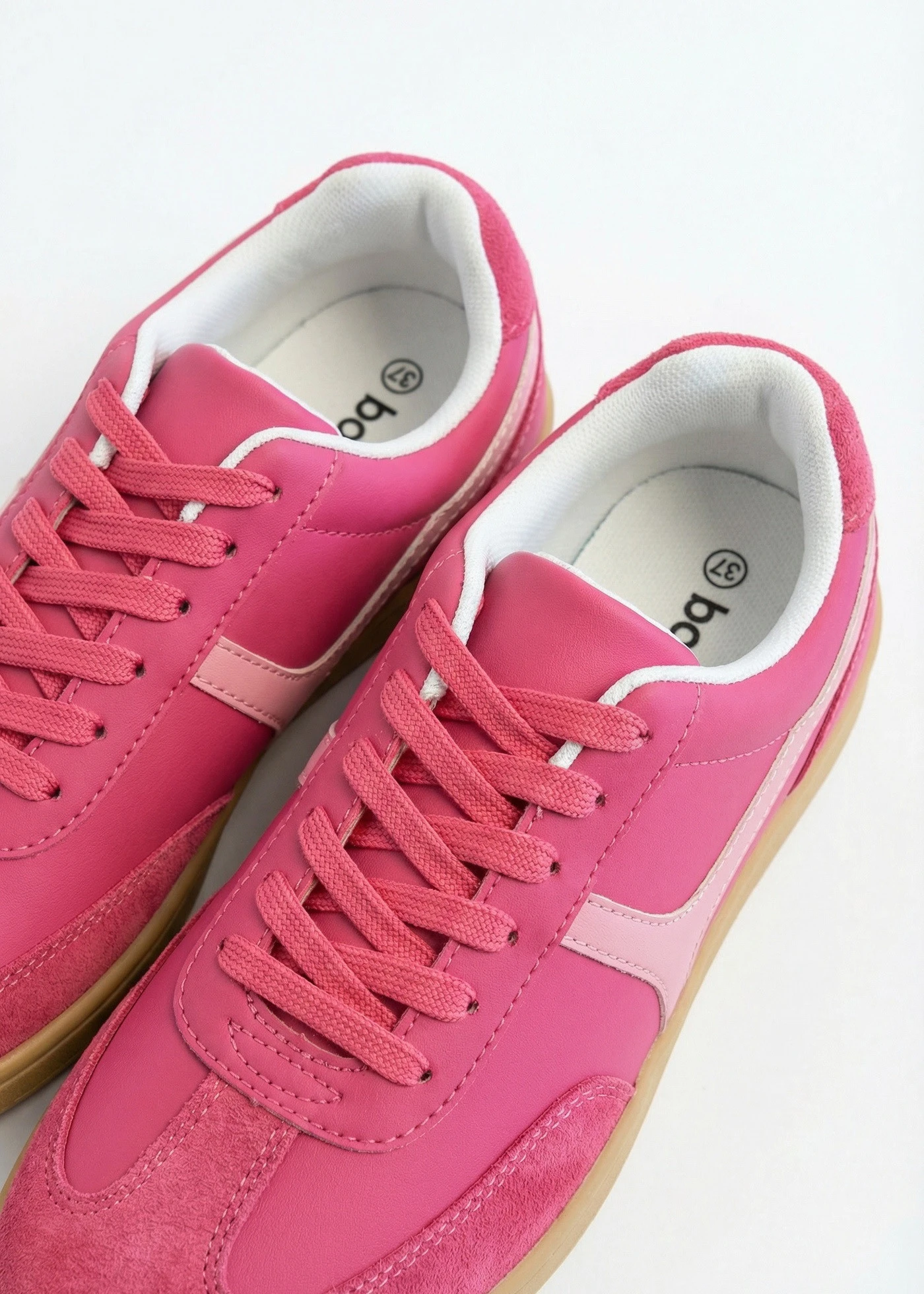 Sneakers rétro • fuchsia/rose • Boutique bonprix