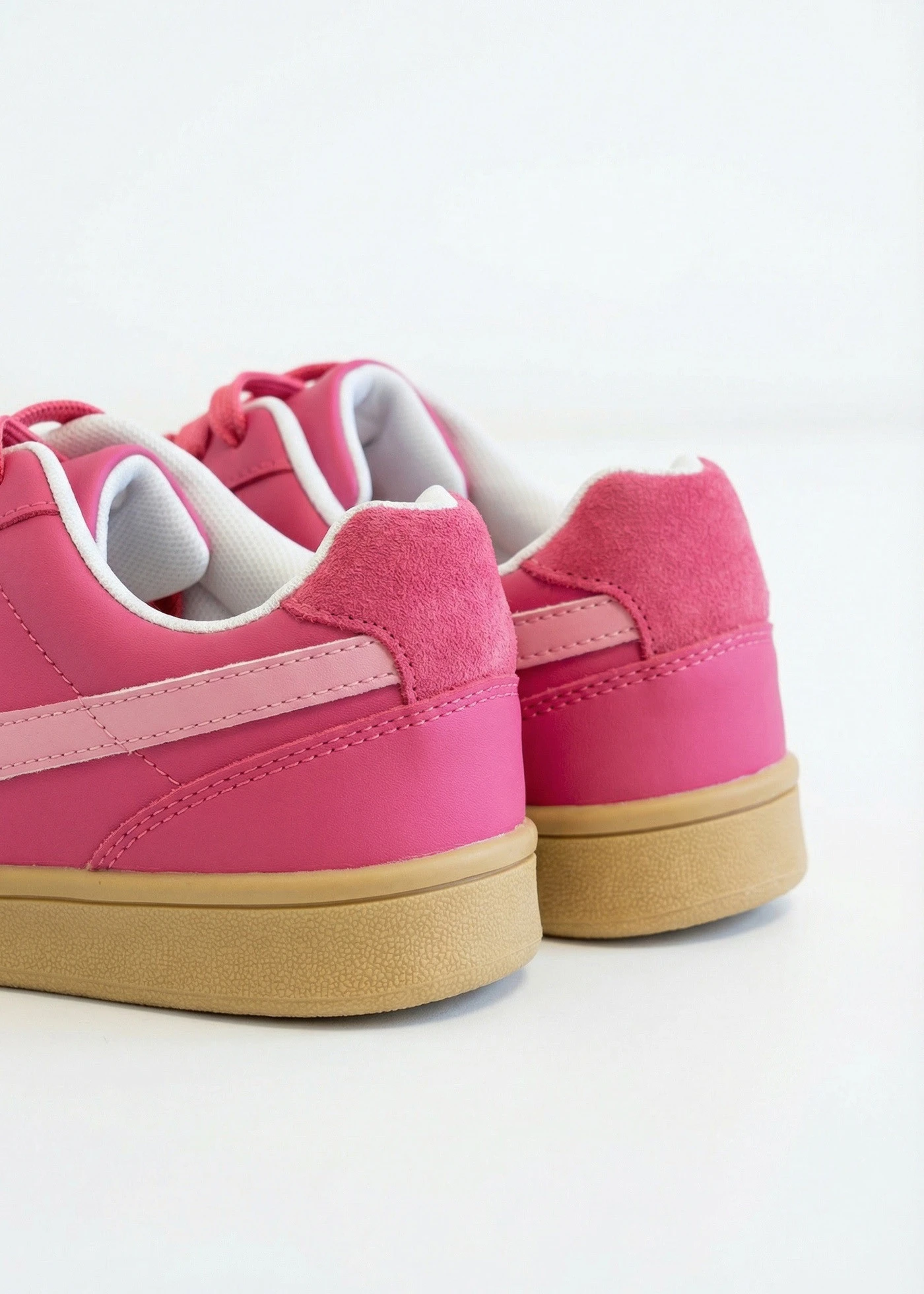 Sneakersy w stylu retro • różowy pink lady-j.różowy • sklep bonprix