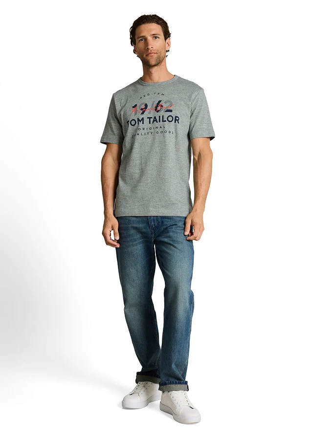 T-shirt, Couleur: bleu gris