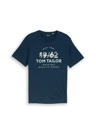 T-shirt, kolor: ciemnoniebieski