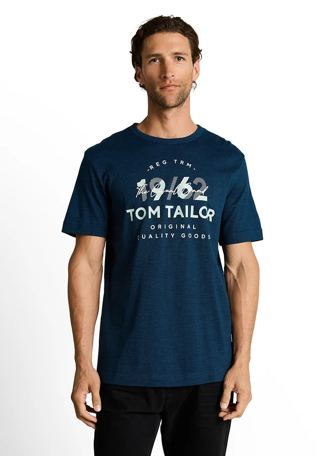 T-shirt, Couleur: bleu foncé