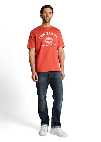 T-shirt, kolor: pomarańczowy