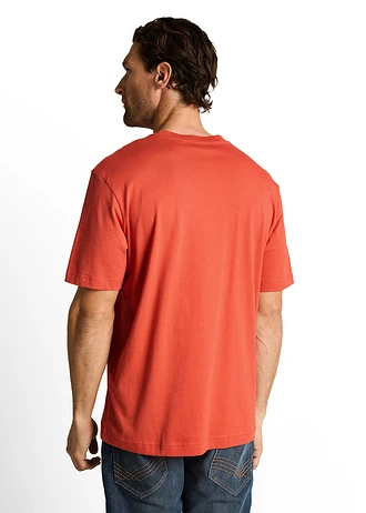 T-shirt, kolor: pomarańczowy