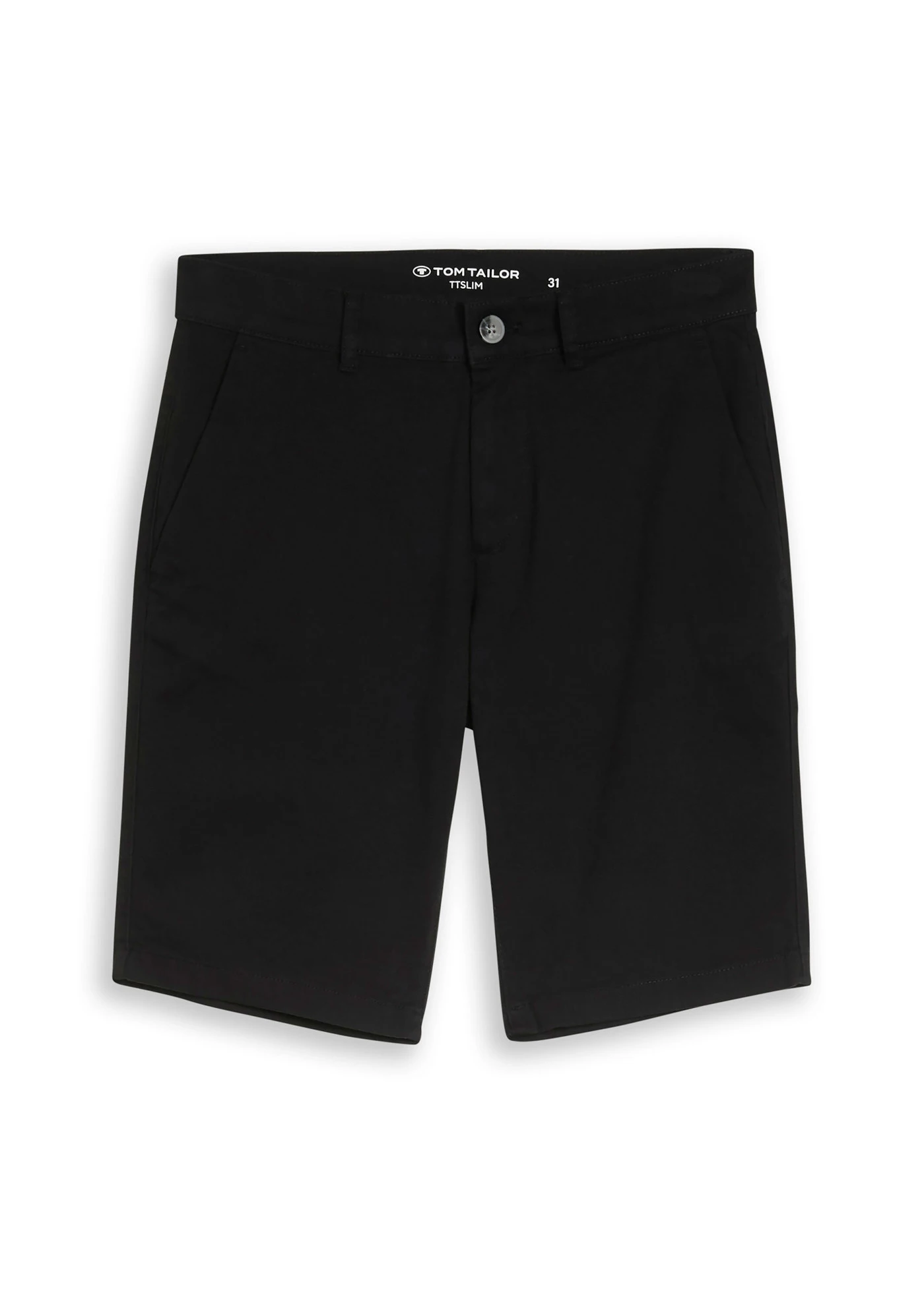 Tom Tailor sztreccs bermuda • fekete • bonprix áruház