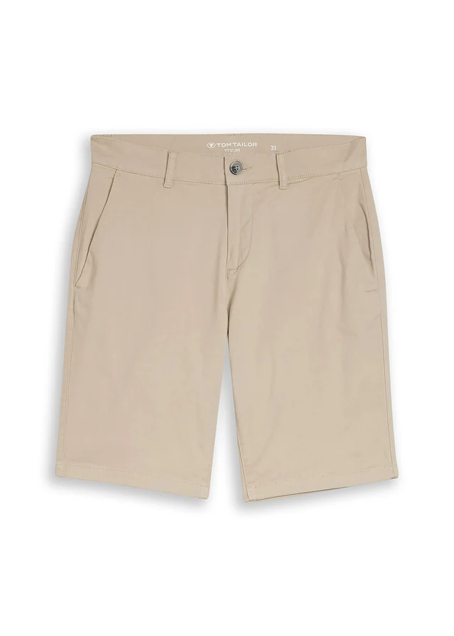 Tom Tailor sztreccs bermuda • bézs • bonprix áruház