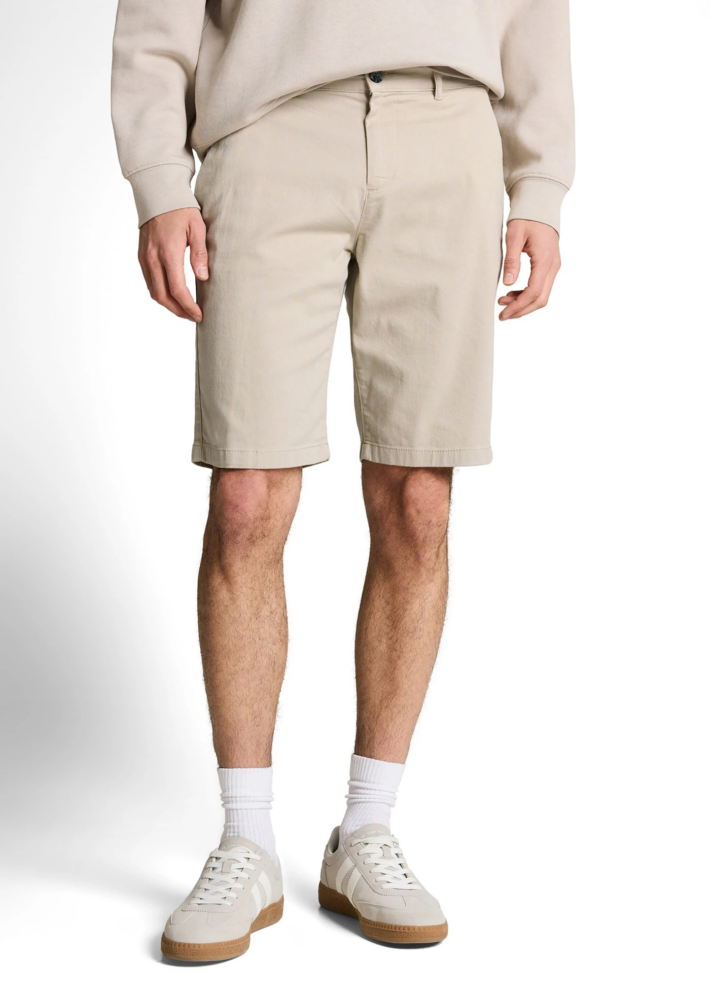Bermuda extensible Tom Tailor • beige • Boutique bonprix