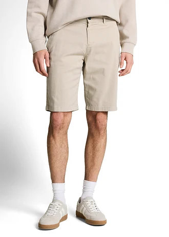 Tom Tailor stretch bermuda, Kleur: beige