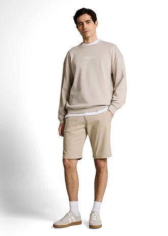 Bermude cu stretch Tom Tailor • bej • magazin bonprix