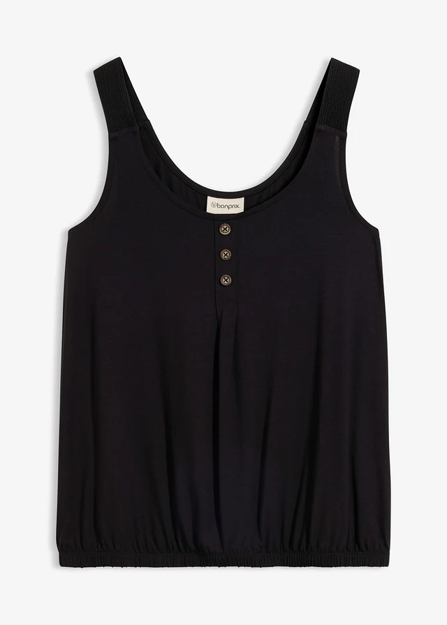 Top en viscose extensible • noir • product-page.page-title-suffix