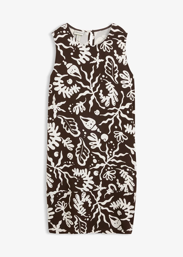 Rochie din jerse din amestec cu viscoză