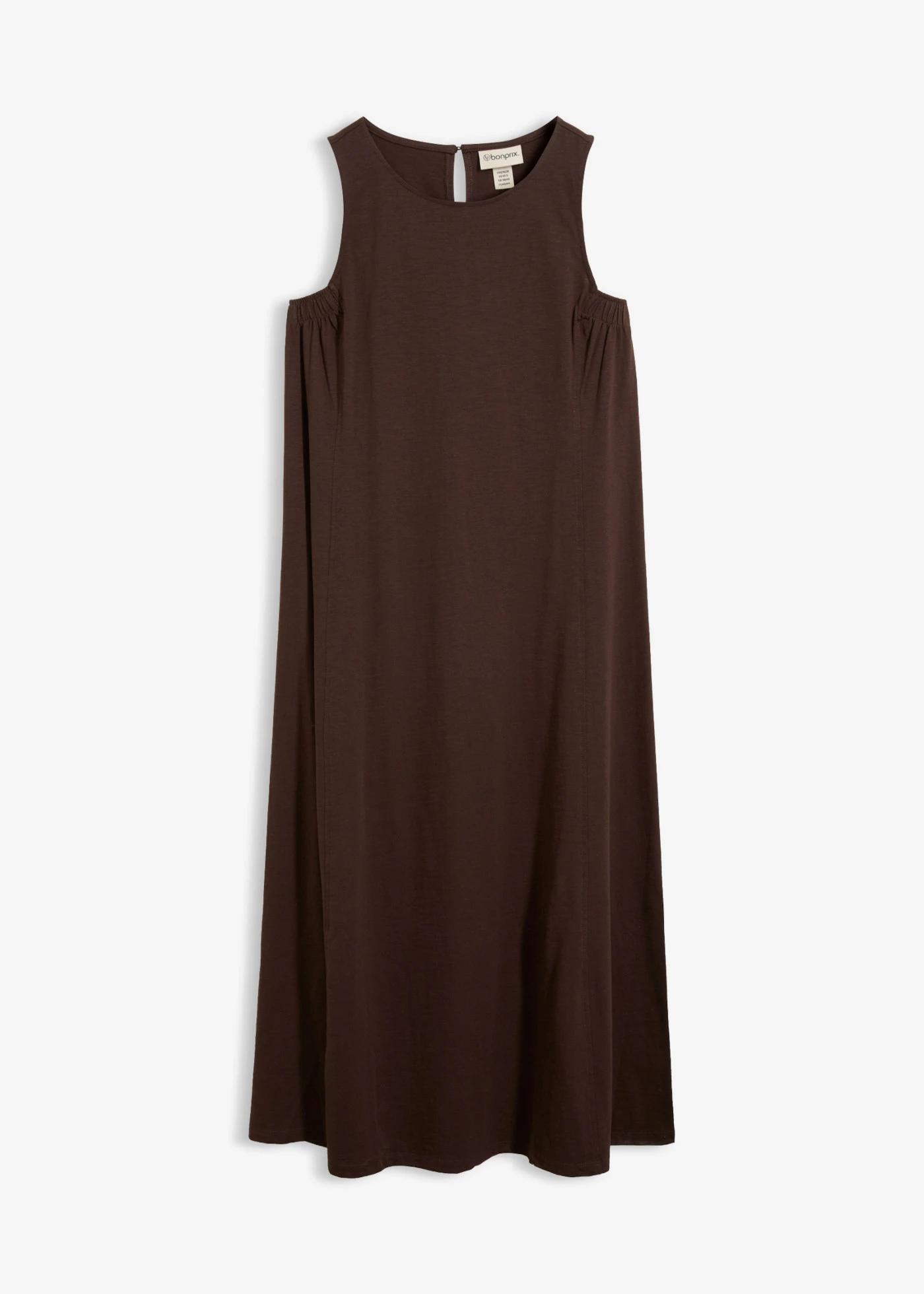 Jersey jurk van puur katoen • donkerbruin • product-page.page-title-suffix