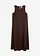 Rochie de jerse din bumbac 100%, culoare: maro închis