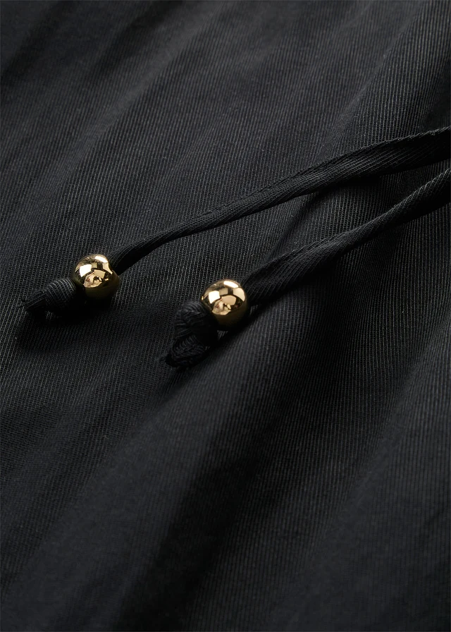 Maxi rok in een viscosemix • zwart • product-page.page-title-suffix