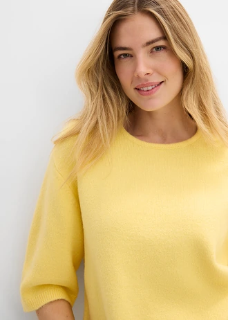 Pull oversize • jaune clair • Boutique bonprix