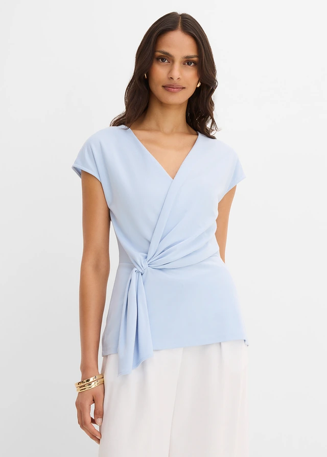 Top van Punto di Roma • poederblauw • product-page.page-title-suffix