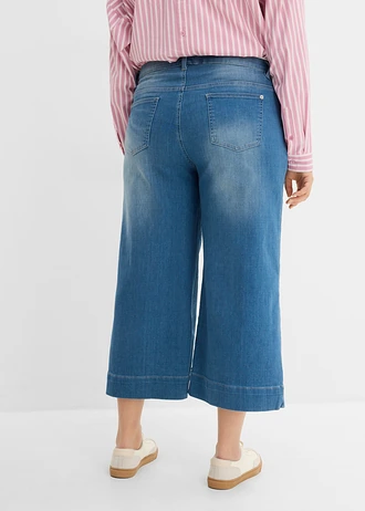 Ultra Soft džíny Culotte, barva: světle modrý denim used