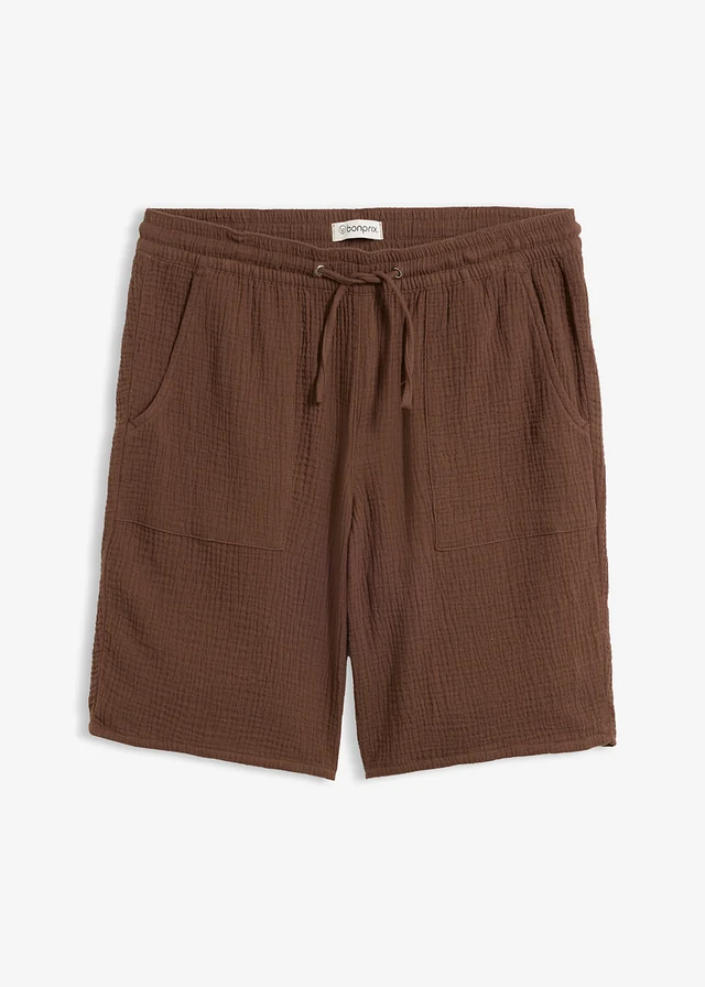 Bermuda van mousseline