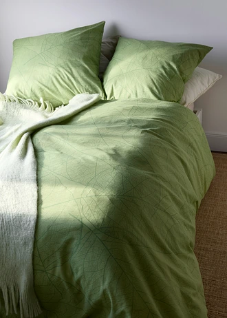 Linon dekbedovertrek • lichtgroen • bonprix online shop