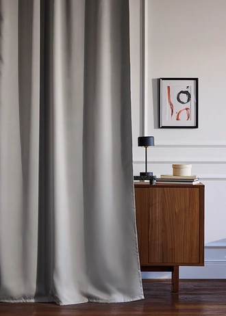 Verduisterend gordijn, verkrijgbaar in verschillende maten (1 stuk) • lichtgrijs • bonprix online shop