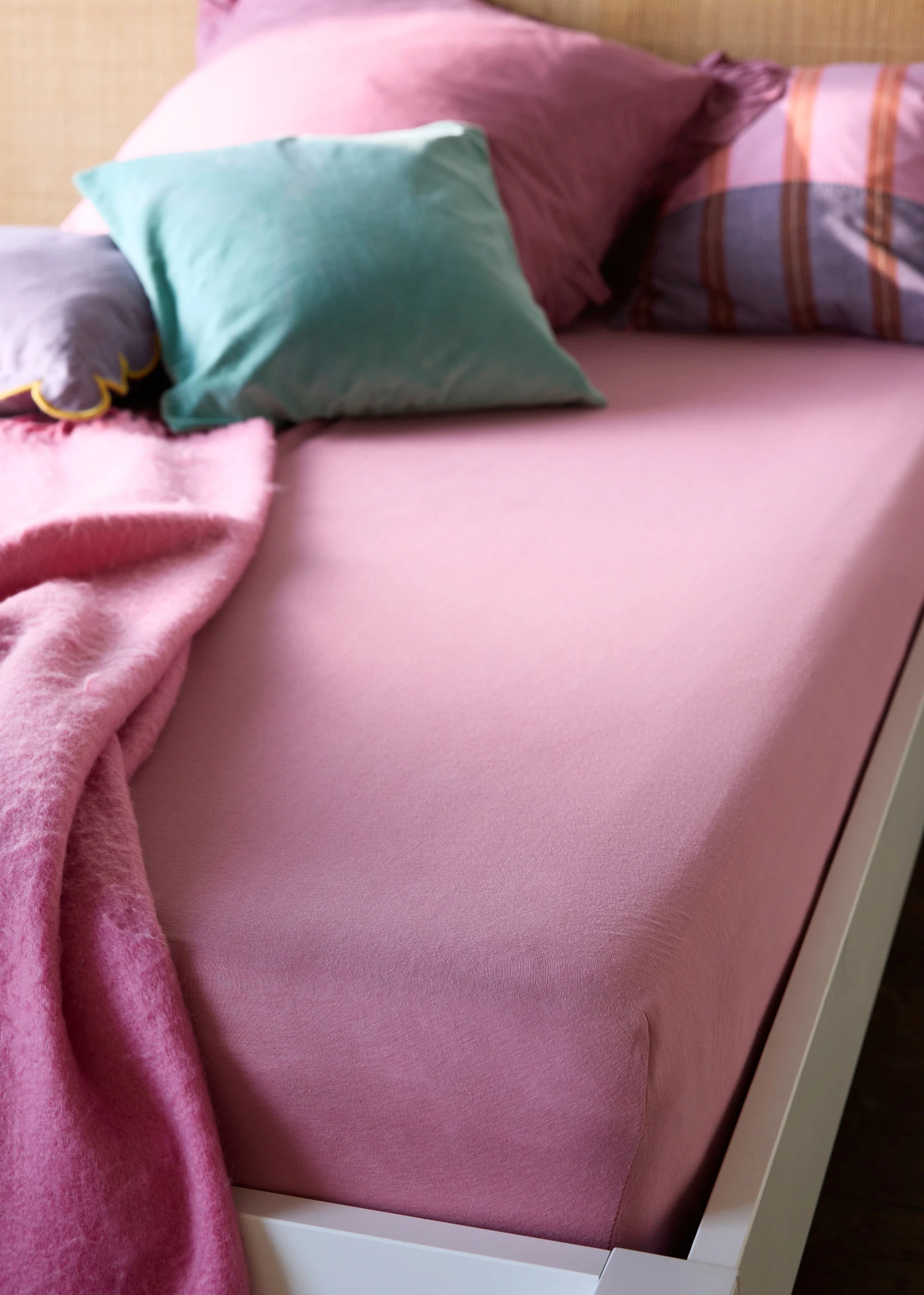 Jersey Comfort hoeslaken • bessen • bonprix online shop