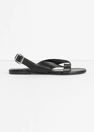 Sandales, Couleur: noir