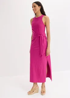 Robe longue en coton • rose fuchsia • Boutique bonprix