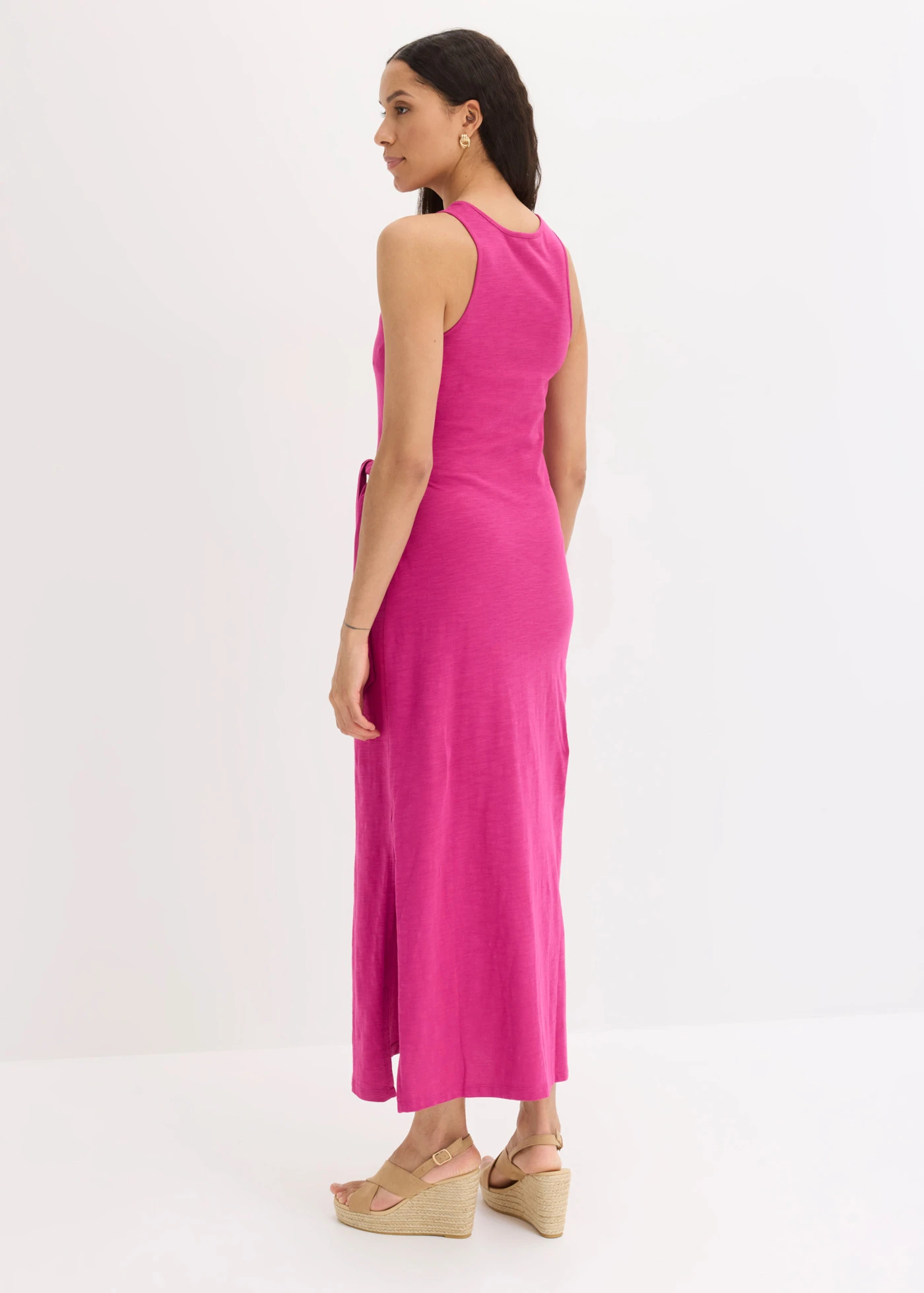 Maxi ruha pamutból • fukszia pink • bonprix áruház